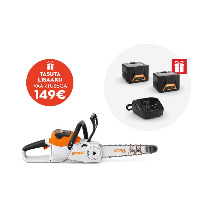 Akusaag STIHL MSA 120 C-BQ Compact KOMPLEKT