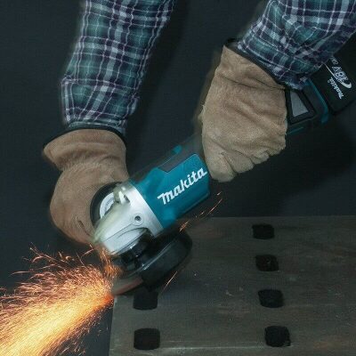 Akunurklihvija Makita DGA508Z 18V, pedaallülitiga - Ilma aku ja laadijata