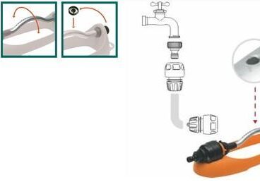 Ruutvihmuti COMET 16 l/min 190m² – 8000-5666