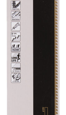 Universaalsaetera 228x1,25mm HM (6-8tpi) Makita METALL Universaalsaetera 228x1,25mm HM (6-8tpi) Makita METALL – MAKITA – B-55588