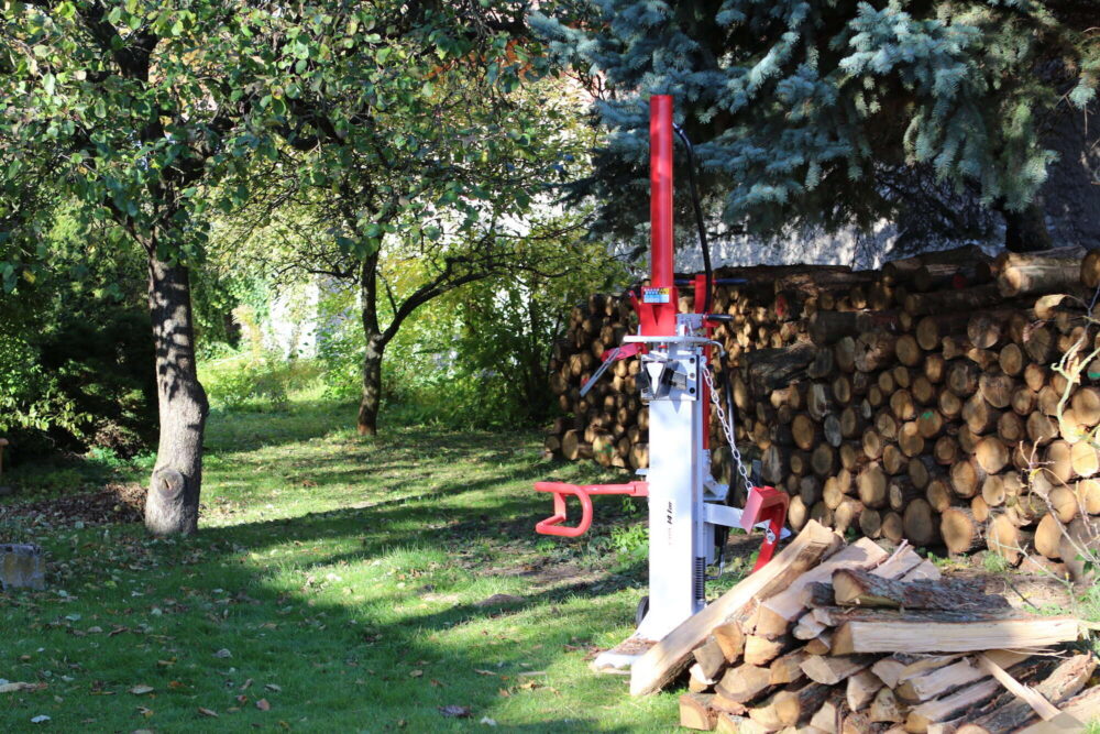 Puulõhkuja 14t Super Force (400V/3500W) vertikaalne hüdrauliline Vari