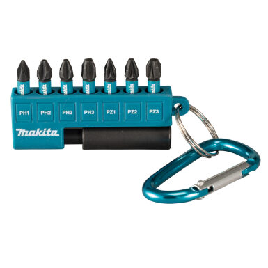 Otsikute komplekt 8-osaline Impact Black Makita