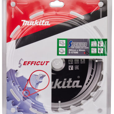 Saeketas 260X2.15X30mm 23° T24 EFFICUT Makita E-07696 Saeketas 260X2.15X30mm 23° T24 EFFICUT Makita E-07696 – E-07696