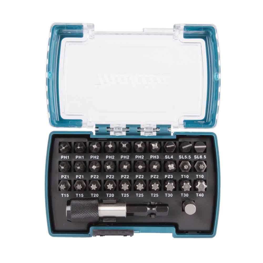 Kruviotsakute komplekt ,32 tk Makita D-74762 – D-74762