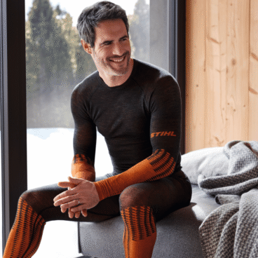 Sooja pesu särk STIHL pruun/oranž – 042130096