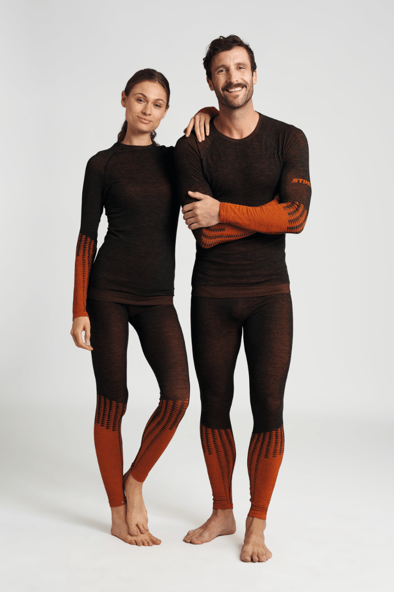 Sooja pesu särk STIHL pruun/oranž – 042130096