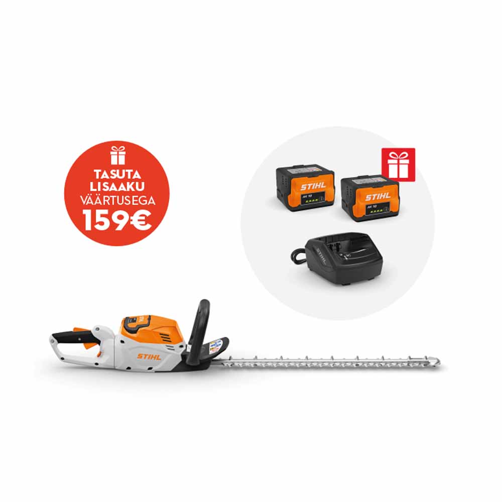 Akuhekipügaja HSA 60 Compact KOMPLEKT – STIHL – HA060113548
