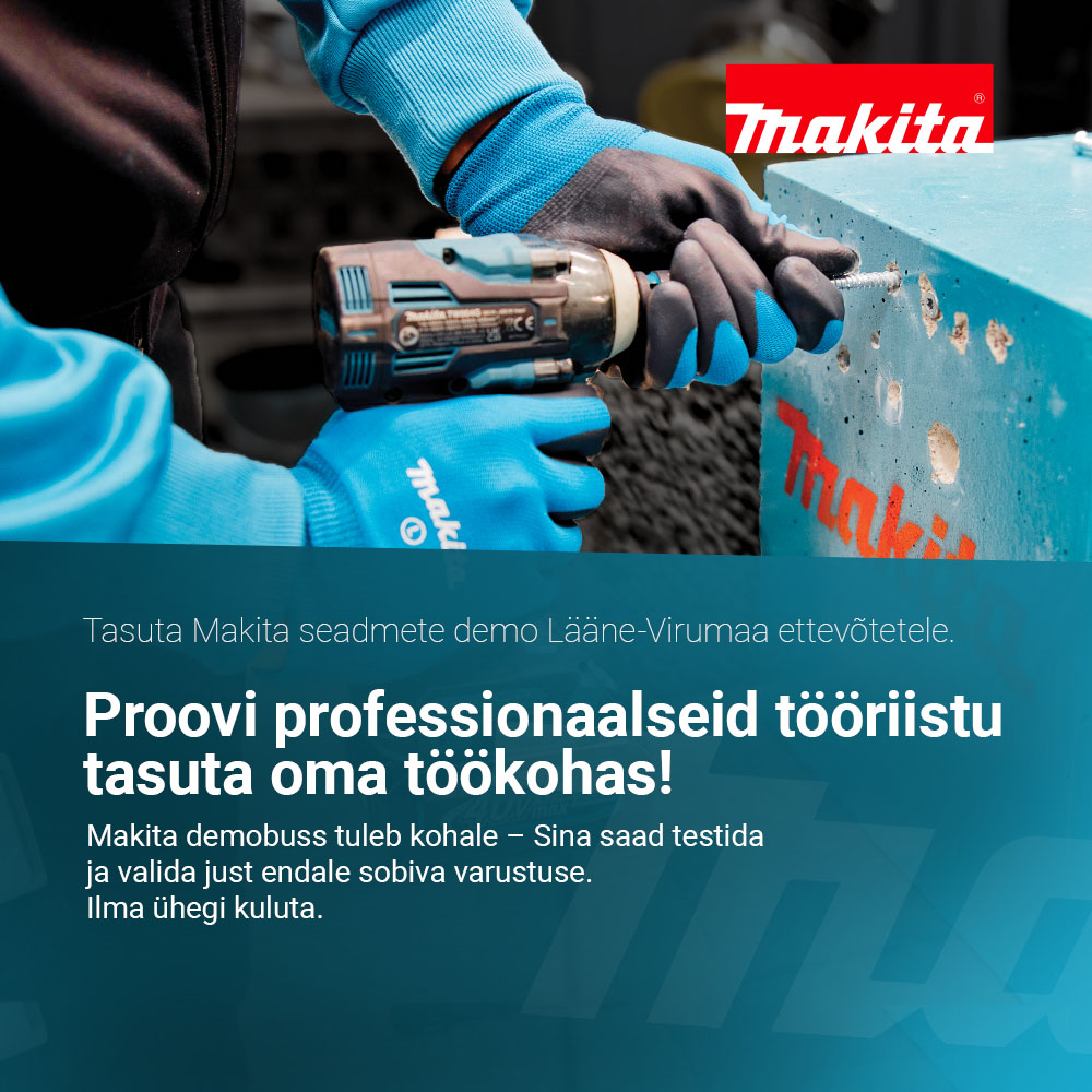 Makita demo registreerimine Registreeri Makita demo