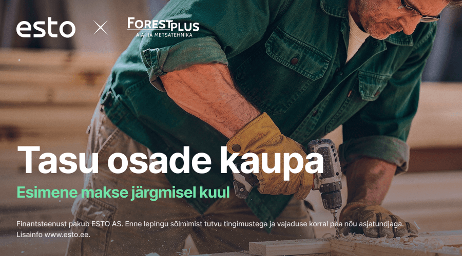 Aiatehnika ja metsatehnika müük Forestplus E-POOD