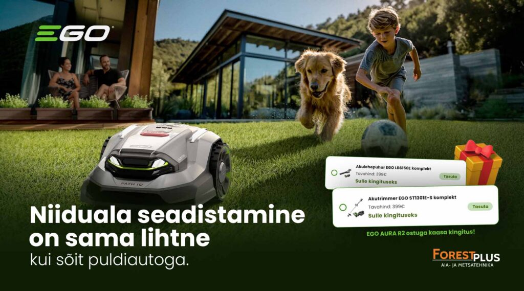 Aiatehnika ja metsatehnika müük Forestplus E-POOD